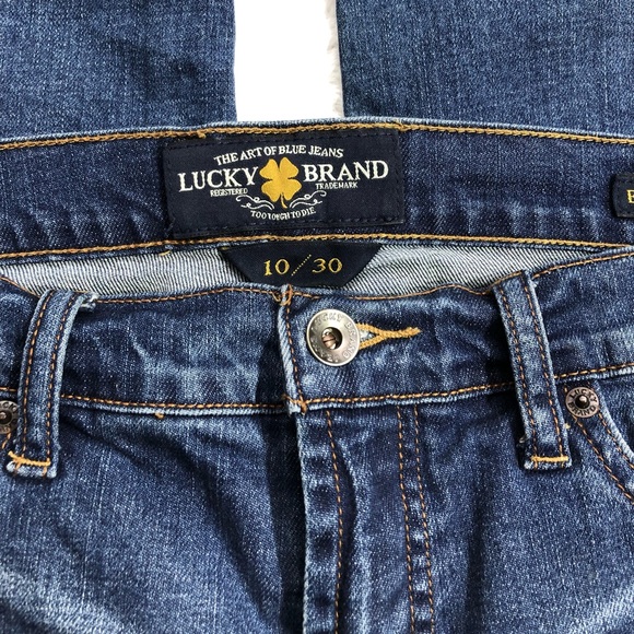 Lucky Brand Easy Rider Crop Jeans - Picture 5 of 8